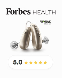 Apparecchio Phonak Paradise valutato 5 stelle da Forbes Health